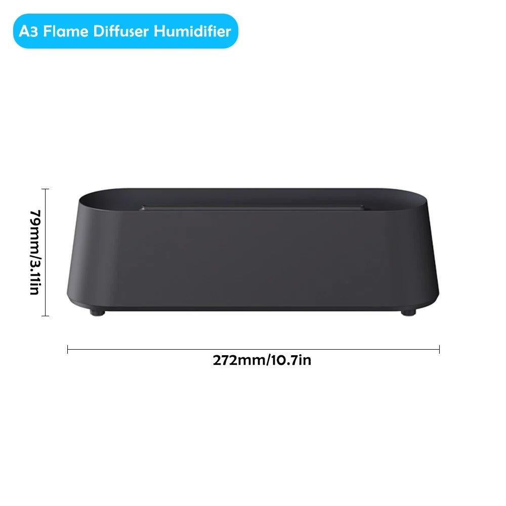 AromaGlow™ Essential Oil Flame Diffuser