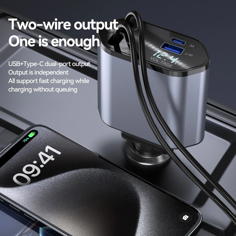 FlexCharge™ Multi-Port Vehicle Power Cable