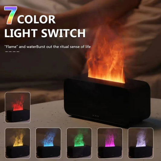 AromaGlow™ Essential Oil Flame Diffuser
