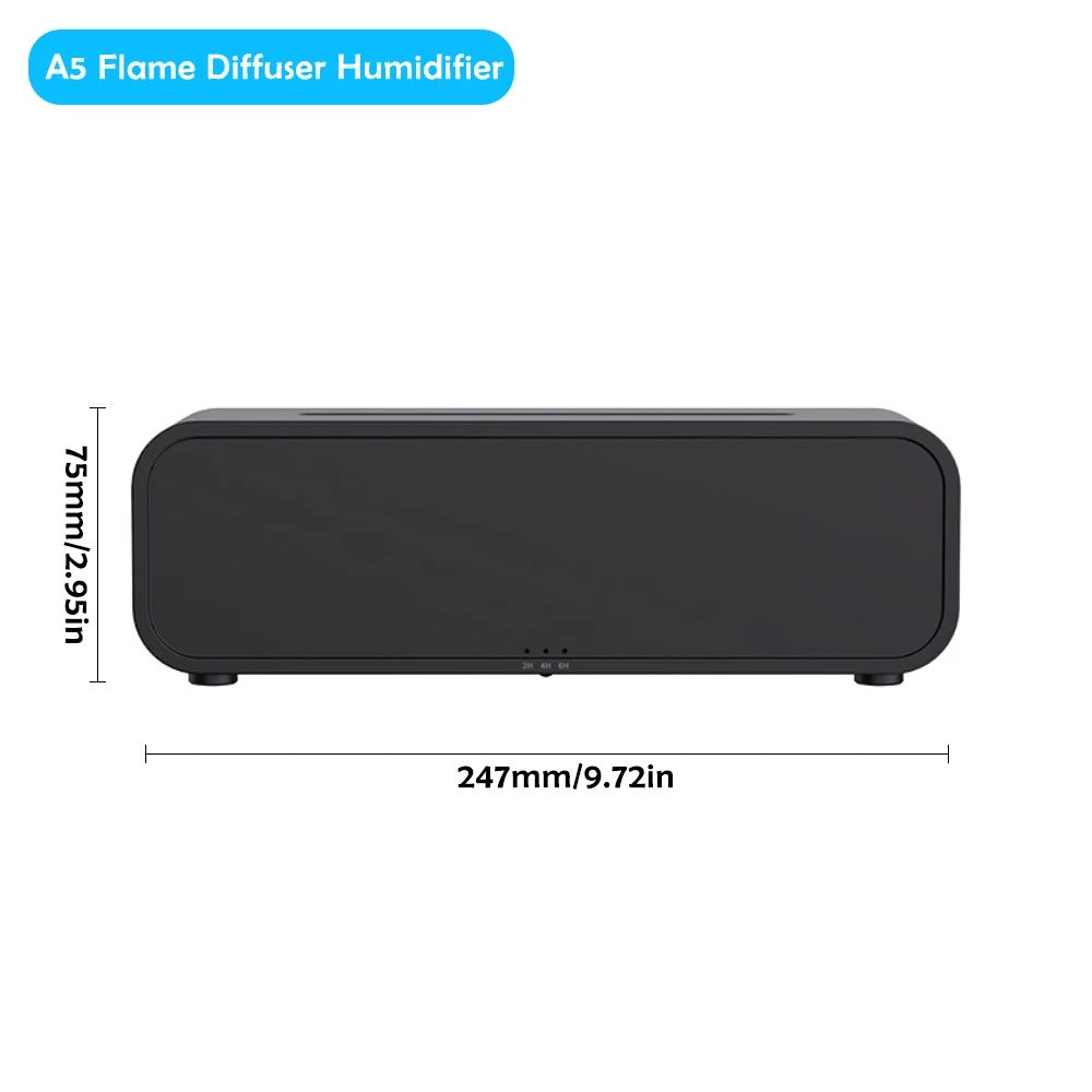 AromaGlow™ Essential Oil Flame Diffuser