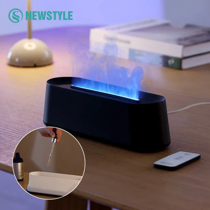 AromaGlow™ Essential Oil Flame Diffuser